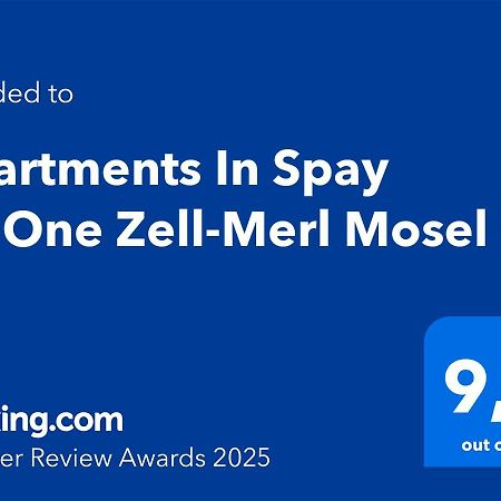 Apartments In Spay Bigone Zell-Merl Mosel 외부 사진